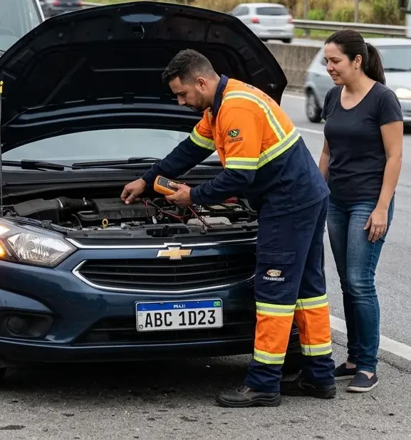 Socorro veicular em Sumaré — atendimento profissional no local